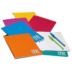 Quaderno One Color 20fg / 40pg - rigo 1rigo