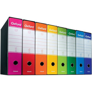 Raccoglitore per fatture OXFORD G83 D.SO 8 COMM. azzurro