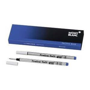 Refill MontBlanc Fineliner blu 2pz