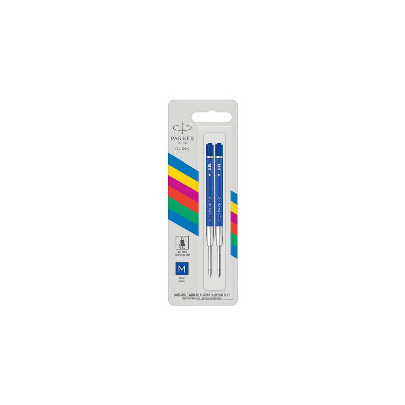 Refill Parker sfera  blu M 2pz