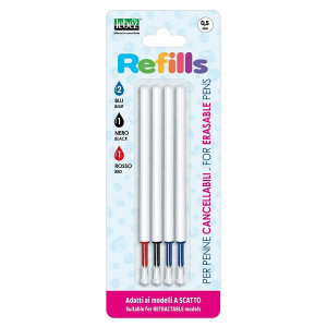 Refill per cancelline a scatto 3colori