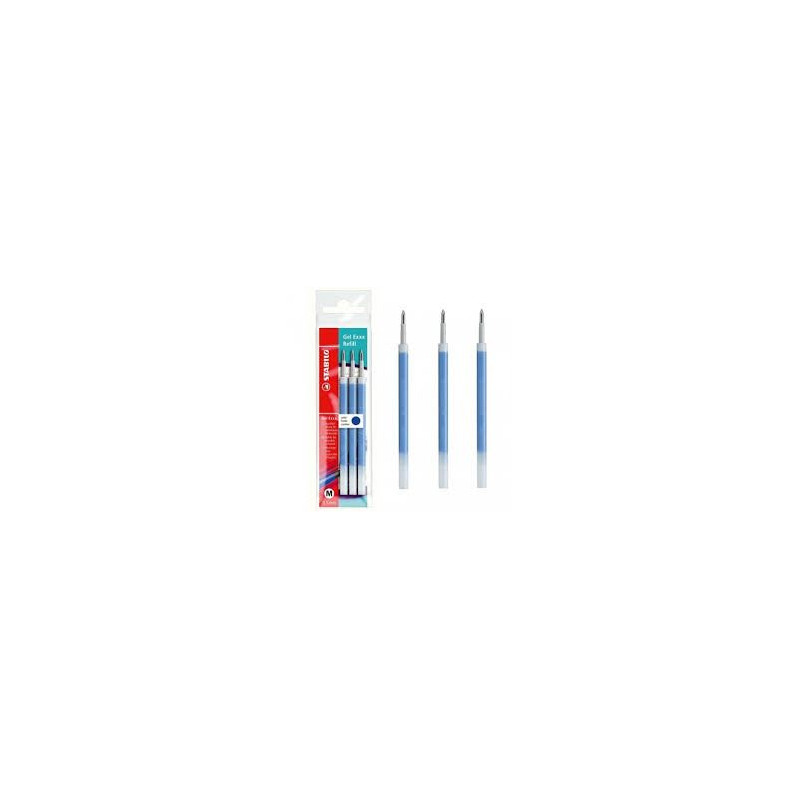 Refill per Stabilo gel Exxx rosso 3pz