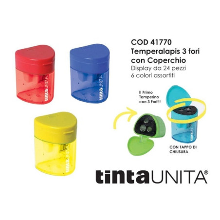 Temperamatite con serbatoio 3 fori Tintaunita