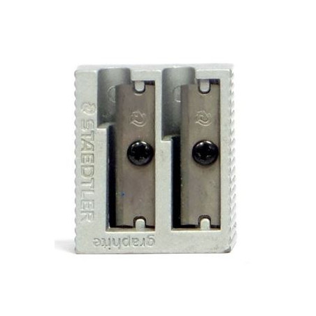 Temperamatite in metallo 2 foro staedtler