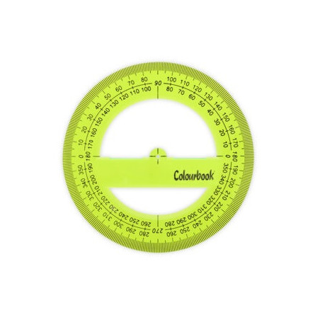 Goniometro 360° colourbook tecno fluo