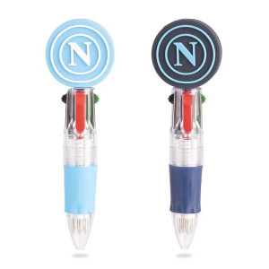 Mini penna 4 colori Napoli SSC