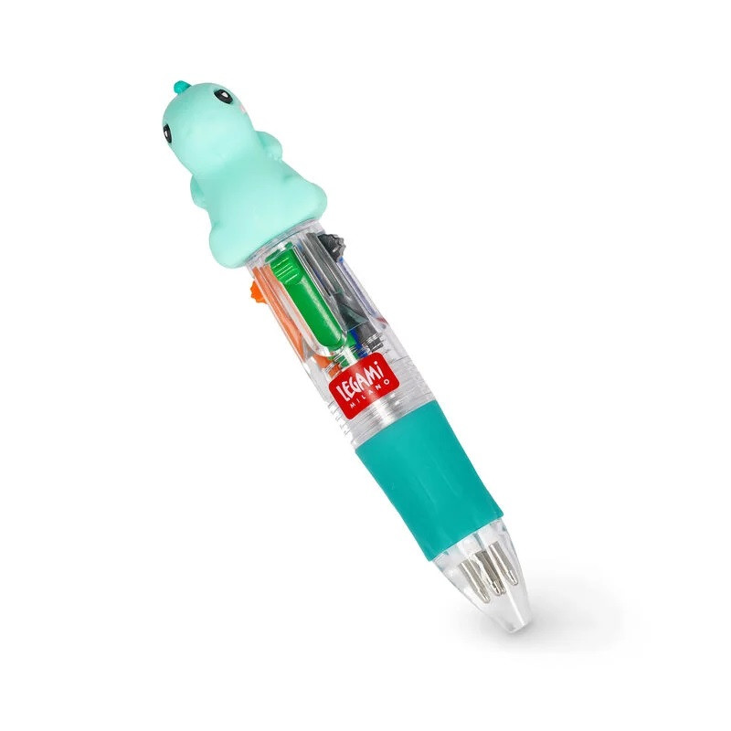 Mini Penna a Sfera 4 Colori Dino Legami