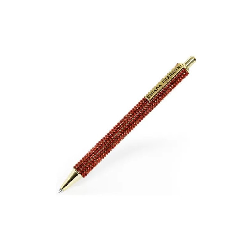OFFERTA Penna a scatto sfera Chiara Ferragni 2023 ROSSA