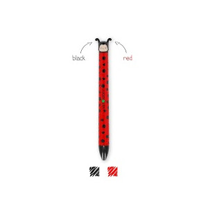 Penna  two-color ballpoint - ladybug coccinella Legami