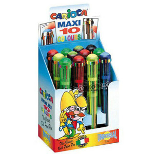 Penna 10 colori Carioca