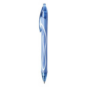 Penna a scatto Bic Gel Gelocity quick dry turchese