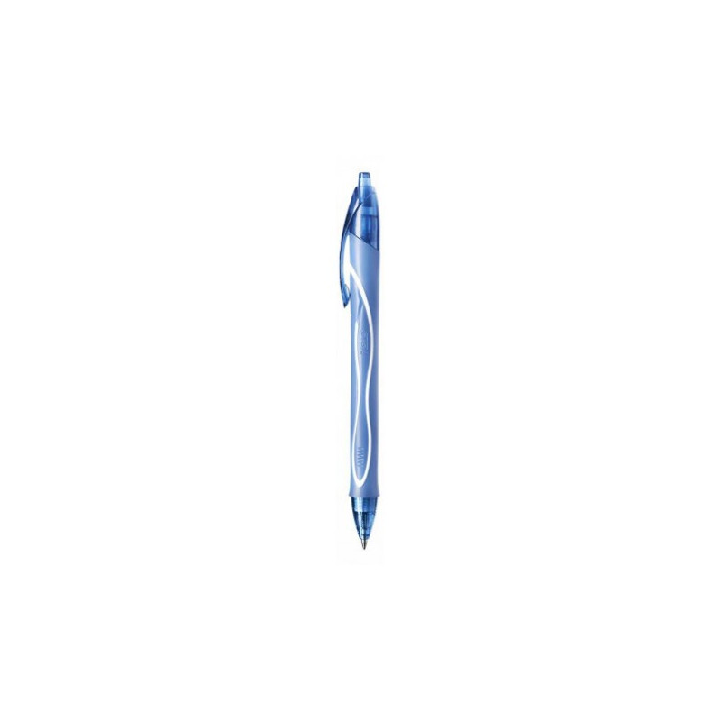 Penna a scatto Bic Gel Gelocity quick dry turchese