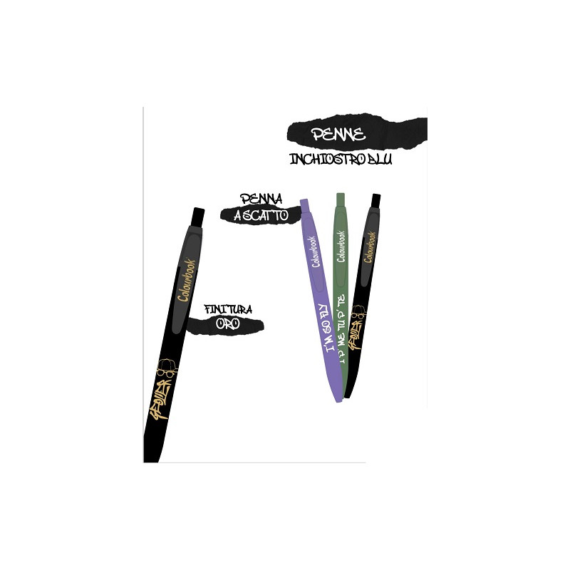 Penna a scatto Geolier Colourbook