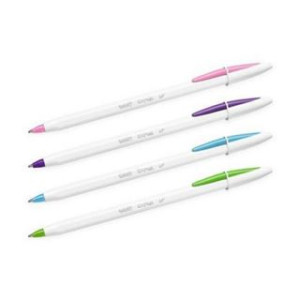 Penna a sfera Bic Cristal UP nere 1,2mm