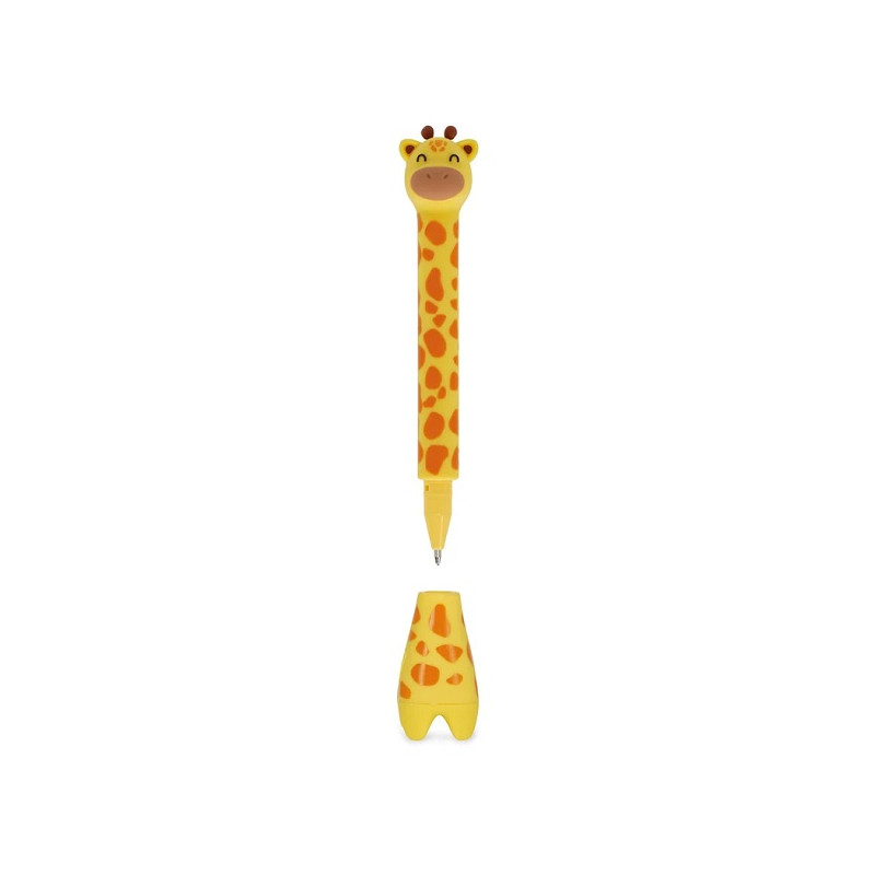 Penna a Sfera con Base - Stand-Ink Ovation - Giraffe - Legami