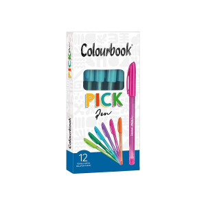 Penna a sfera nera Colourbook