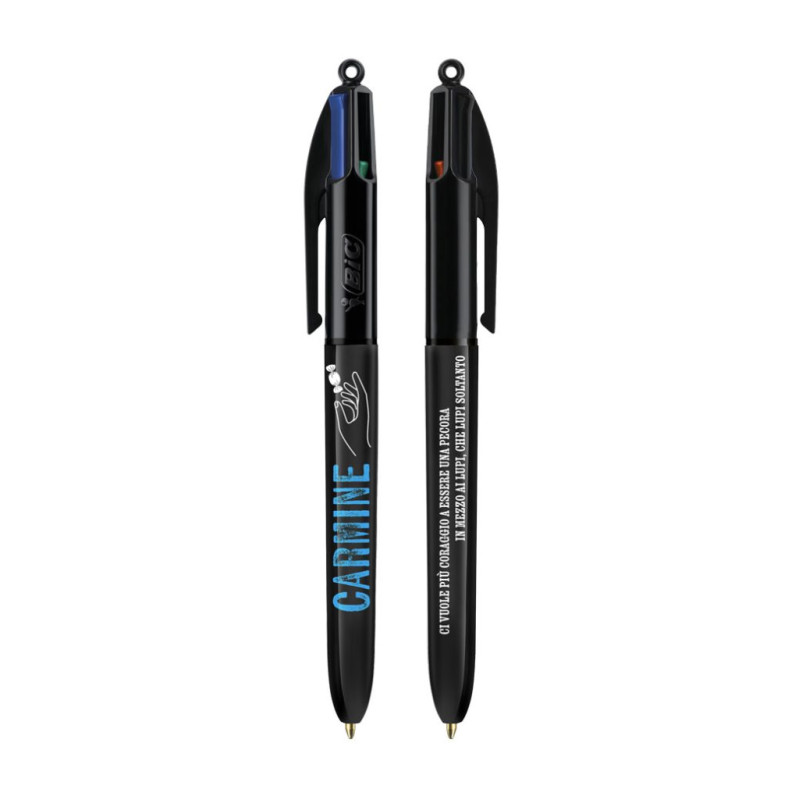 Penna Bic 4 colori Marefuori Carmine 1,0