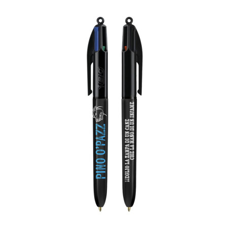 Penna Bic 4 colori Marefuori Pino o'Pazz 1,0