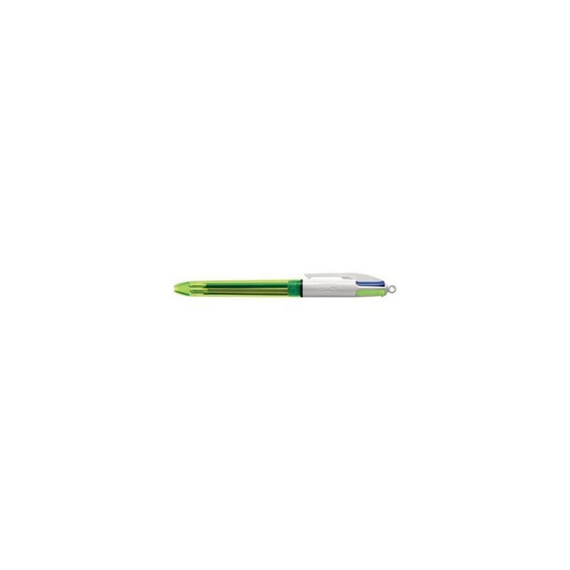 Penna Bic 4 colori fluo 1,0