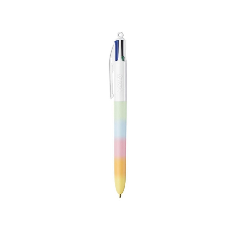 Penna bic 4 colori Pastel Gradient 1,0
