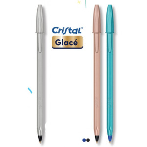 Penna Bic Cristal celebrity mat scrittura nero