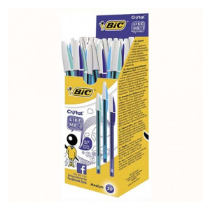 Penna Bic Cristal Like Me  blu