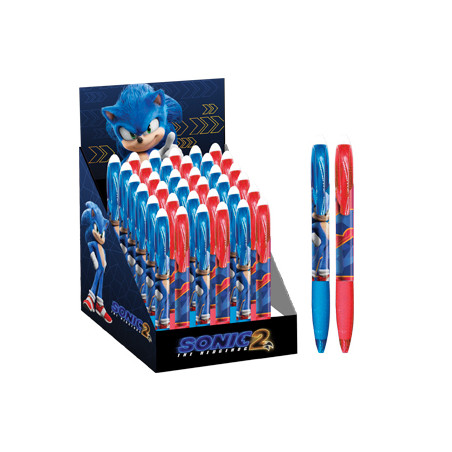 Penna cancellabile Sonic  blu