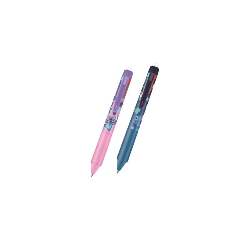 Penna cancellabile stitch 4 colori