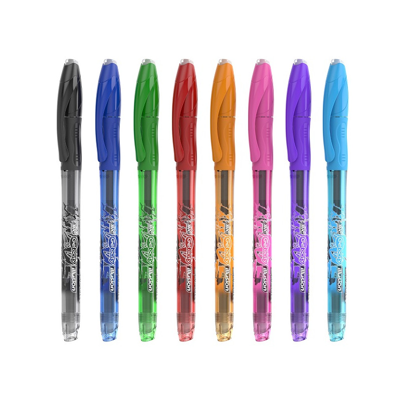 Penna cancellina Bic Gelocity illusion