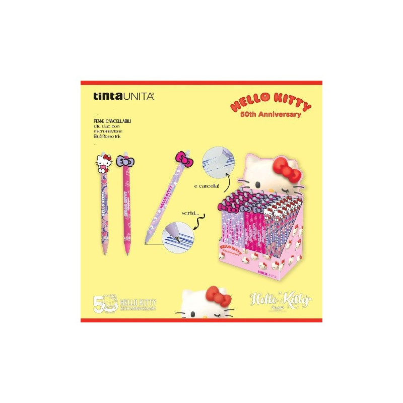 Penna cancellina Hello Kitty 50th anniversary