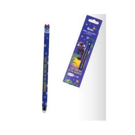 Penna Eraser Queen light dancing ink blu