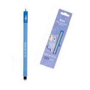 Penna Eraser Queen rhino ink blu