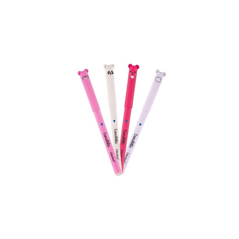 Penna gel cancellotta Colourbook nera (gruppo B)