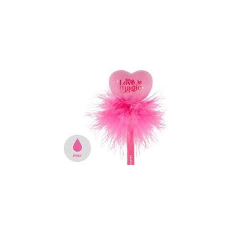 Penna gel Luminosa - Writing is Magic cuore heart Legami
