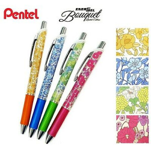 Penna Pentel Energel Bouquet blu 0,7