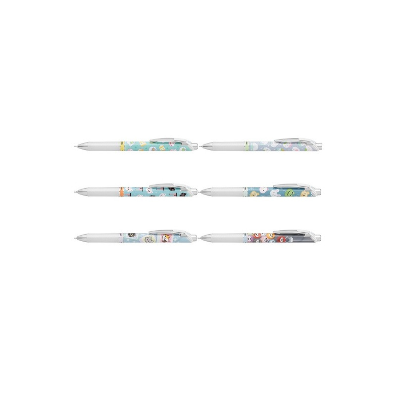 Penna Pentel Energel KAWAII inchiostro NERO