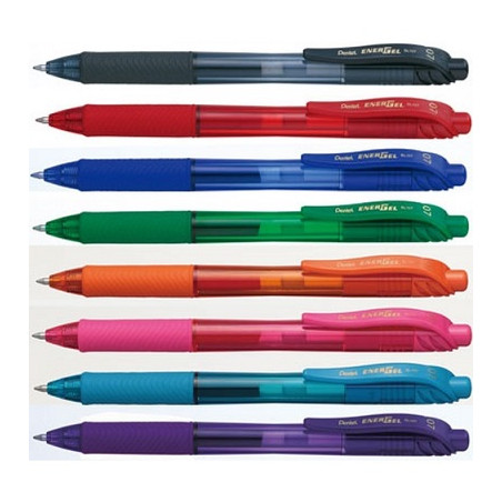 Penna Pentel energel rosso 0,7