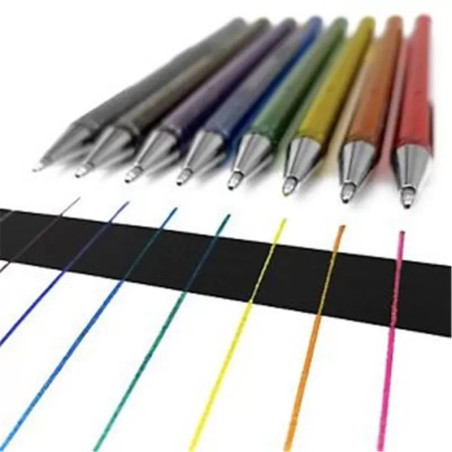 Penna Pentel Gel Hybrid dual metallic 1,0