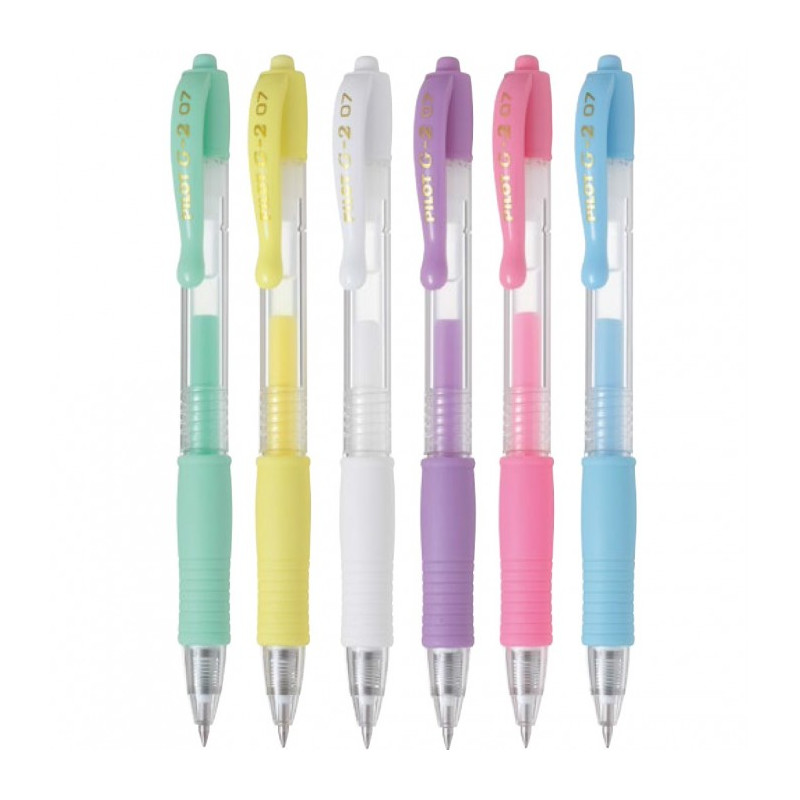 Penna Pilot G2 colori pastello