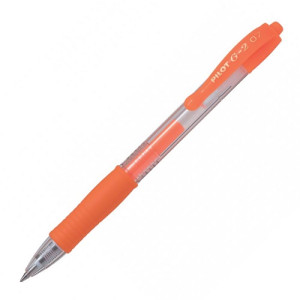 Penna Pilot G2 orange neon
