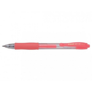 Penna Pilot G2 red neon