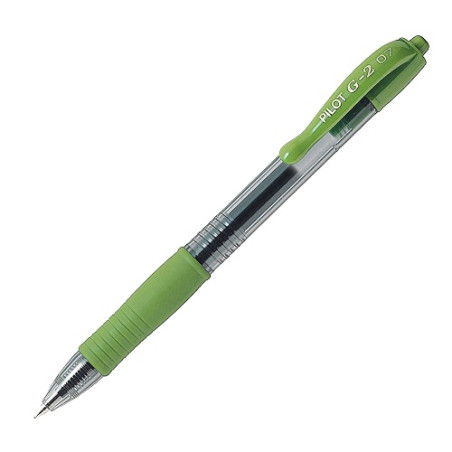 Penna Pilot G2 verde chiaro