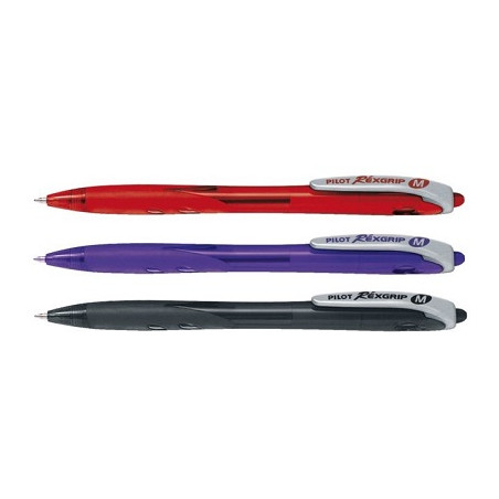 Penna Pilot REXGRIP M Nero