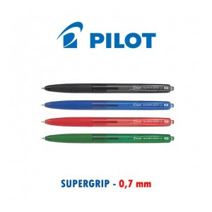 Penna Pilot Super Grip G Fine blu scatto
