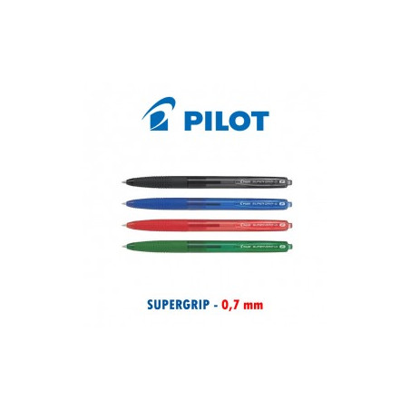 Penna Pilot Super Grip G Fine nero scatto