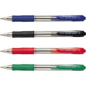 Penna Pilot Super Grip Medium nere