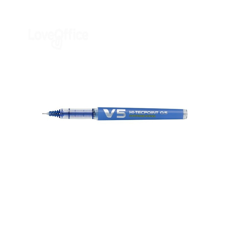 Penna Pilot V5 ricaricabili Blu