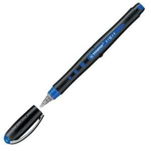 Penna Stabilo bl@ck+ medio blu