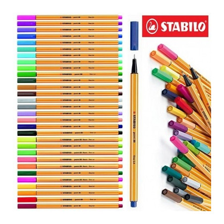 Penna Stabilo Point 88 arancio