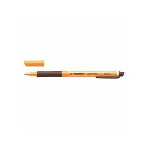 Penna Stabilo point visco marrone